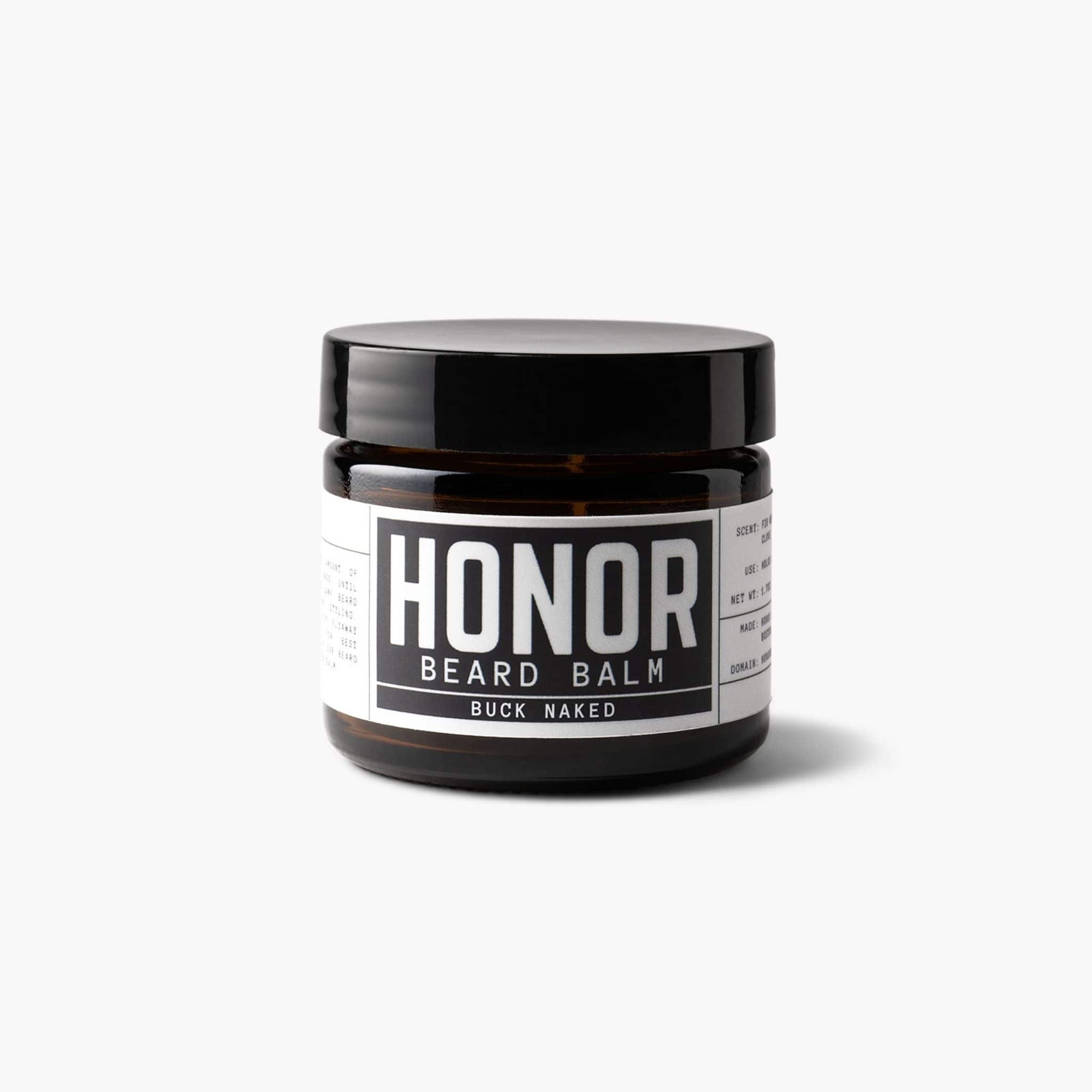 Styling Beard Balm | Buck Naked (unscented) – Honor Initiative®